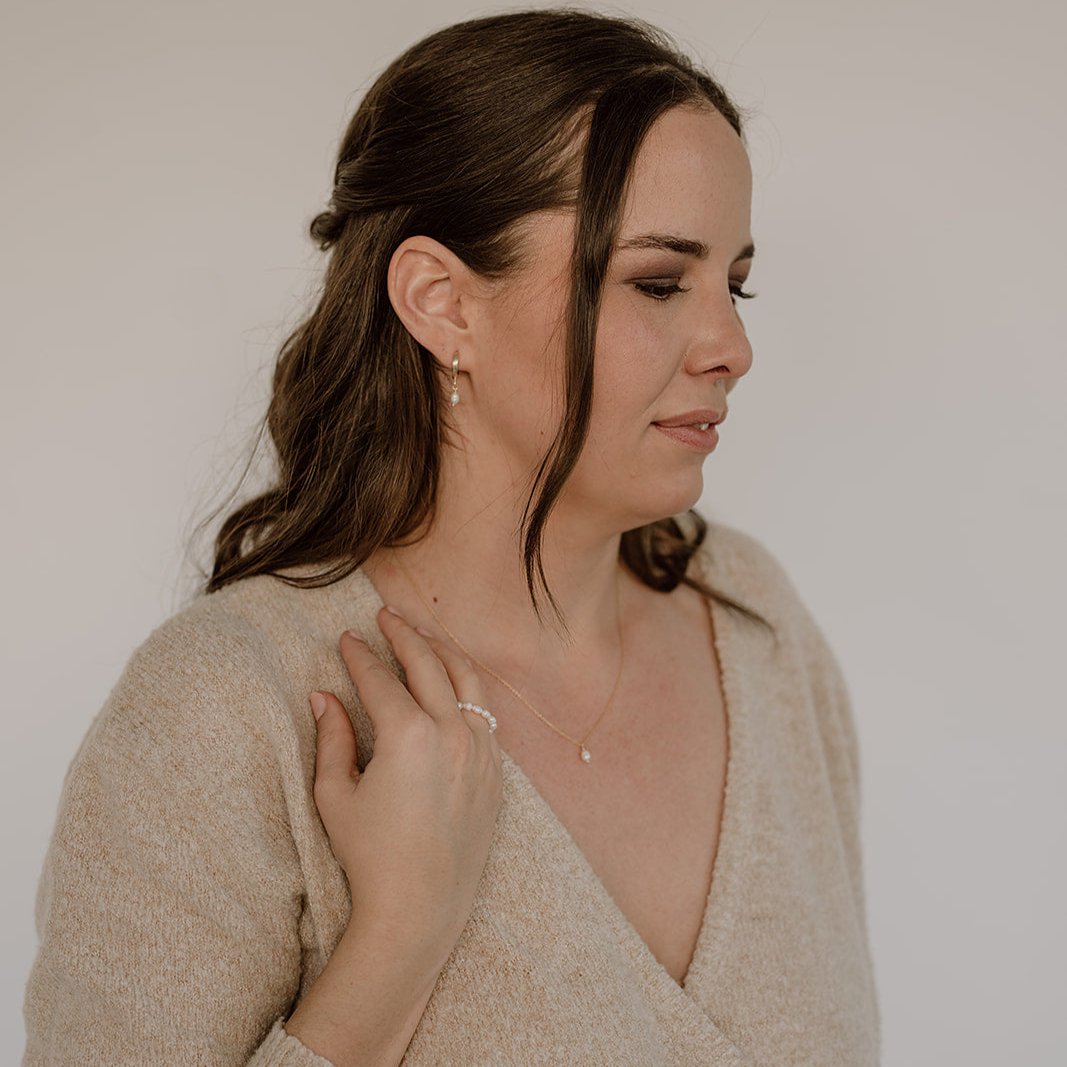 Amy | Ring mit Süßwasserperlen