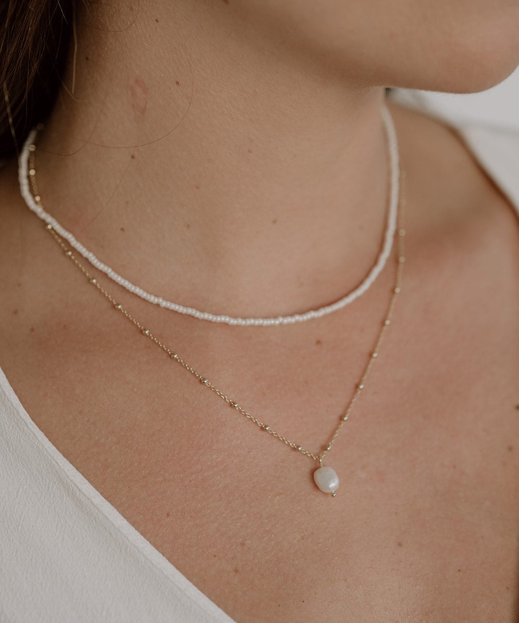 Rosalie | Choker mit Glasperlen