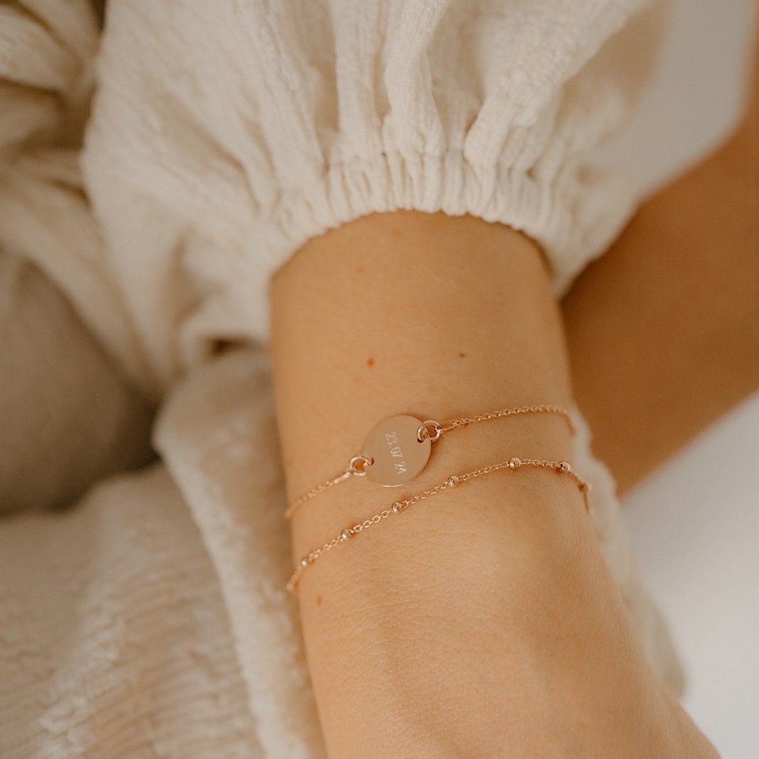 Cleo | zartes Kugelarmband