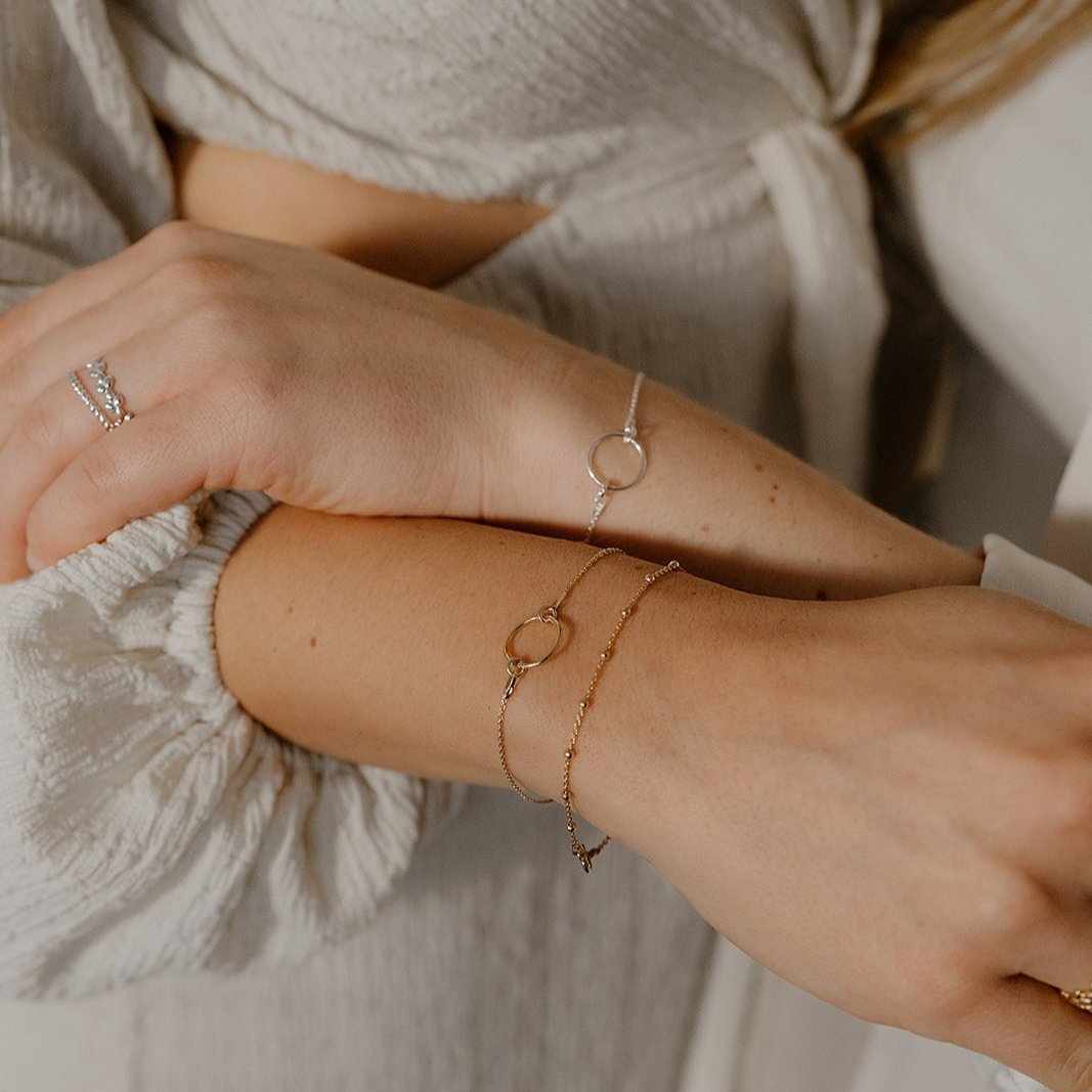 Cleo | zartes Kugelarmband
