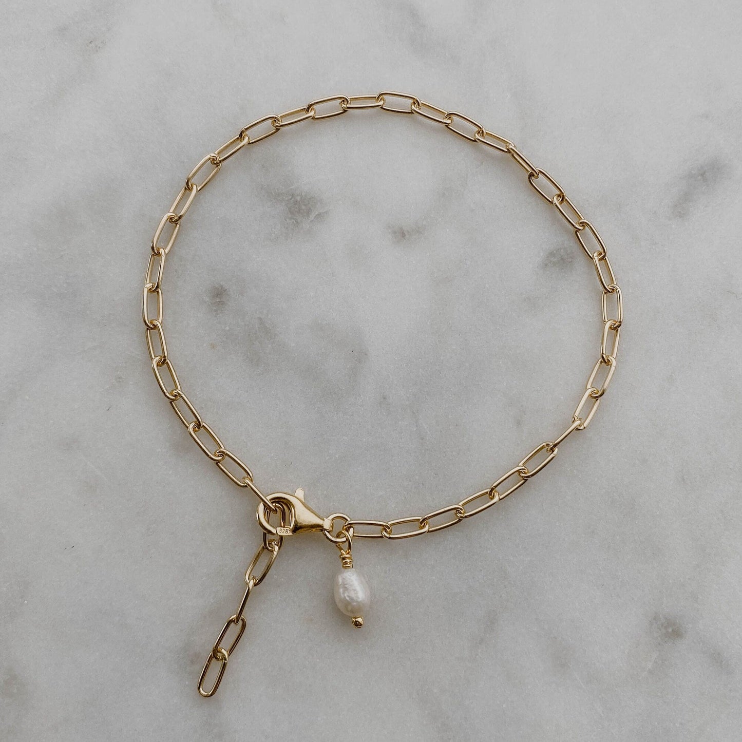 Salome | Gliederarmband mit Süßwasserperle