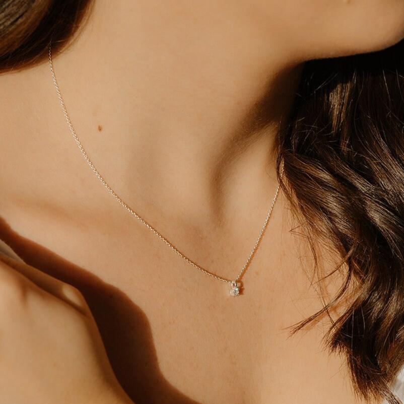 Susan | Kette mit Zirkonia Kristall