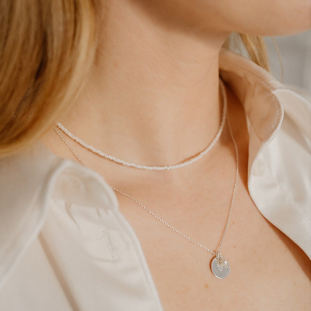 Rosalie | Choker mit Glasperlen