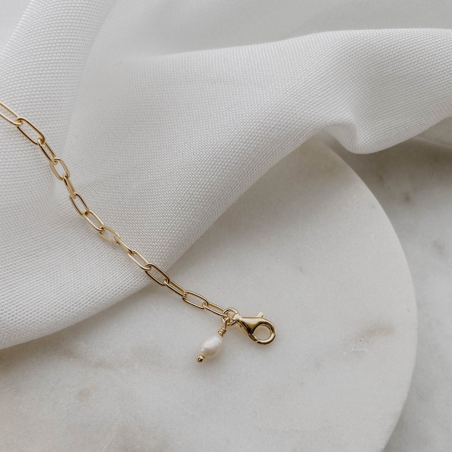 Salome | Gliederarmband mit Süßwasserperle
