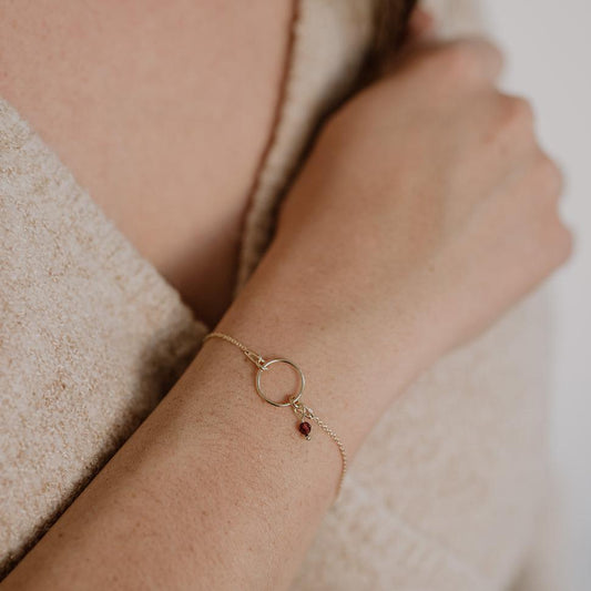 Tessa | Armband mit Gefühlsedelstein & Ring