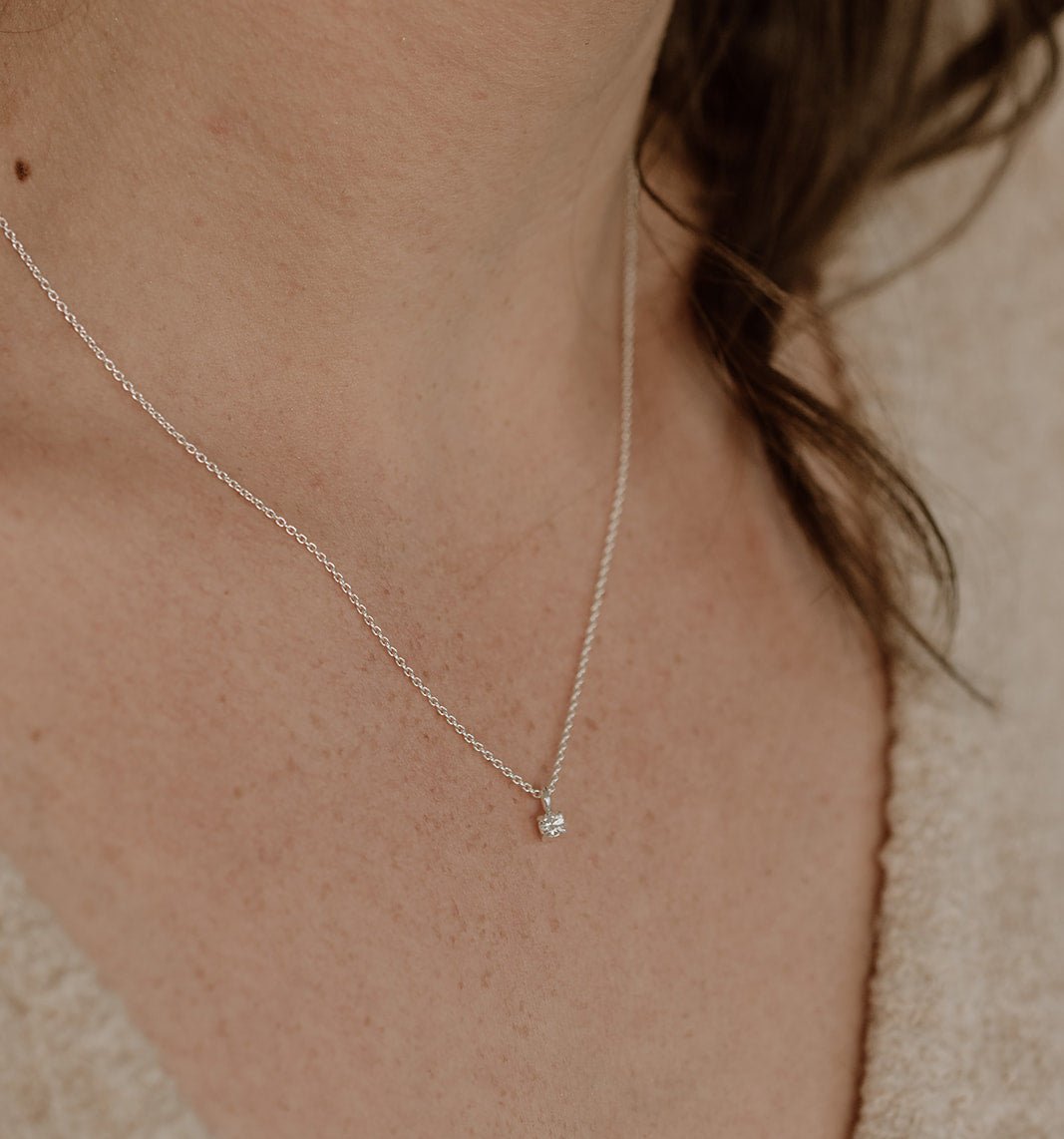 Susan | Kette mit Zirkonia Kristall