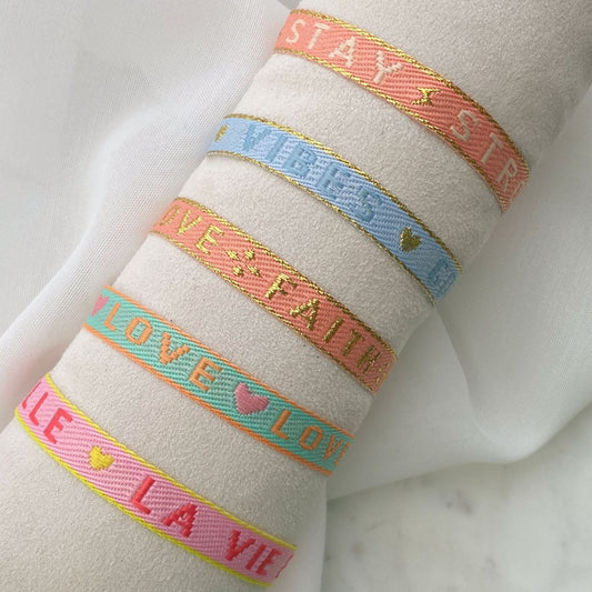Freundschafts-Armband aus Stoff