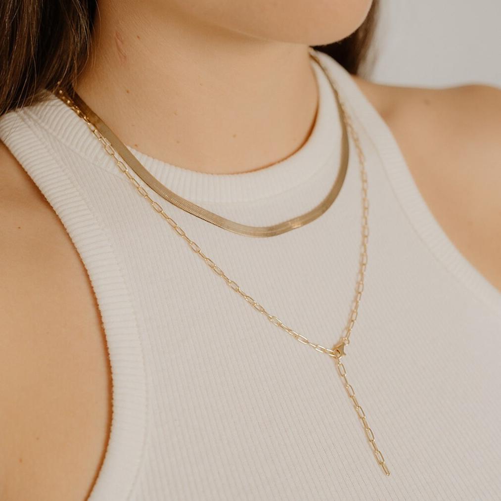 Salome | grobe Y-Gliederkette