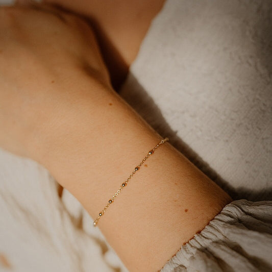 Cleo | zartes Kugelarmband