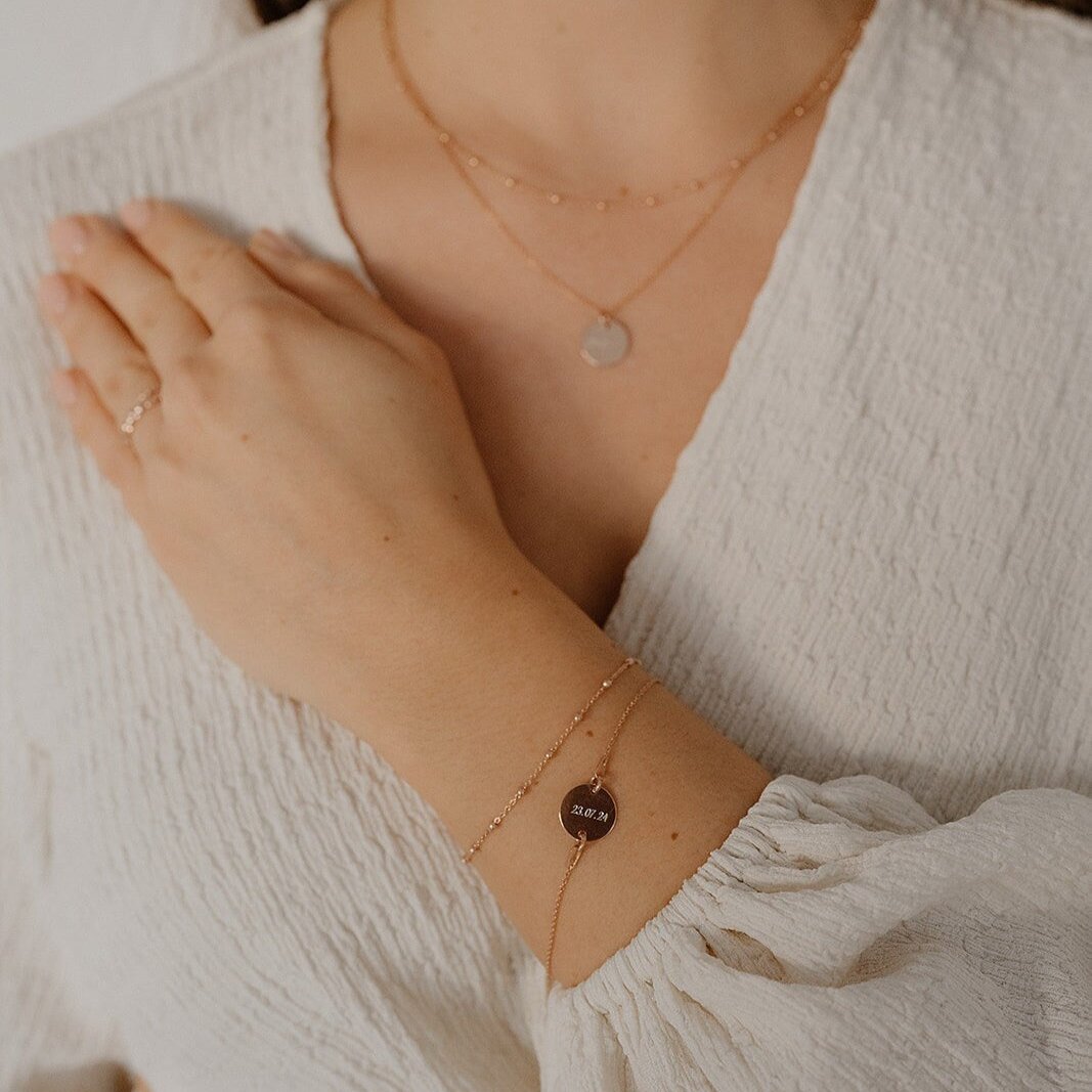 Cleo | zartes Kugelarmband