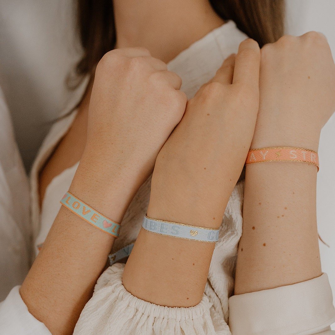 Freundschafts-Armband aus Stoff