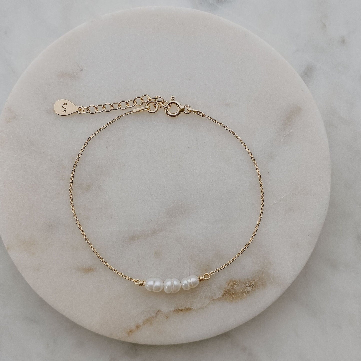 Amy | Armband mit Süßwasserperlen