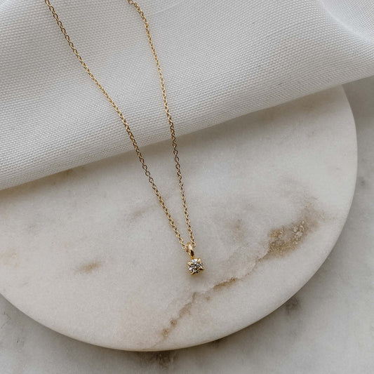 Susan | Kette mit Zirkonia Kristall